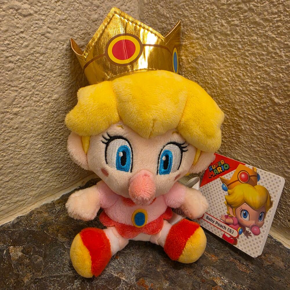 Plush - Baby Princess Peach 5 inch (NEW) - Super Mario - Nintendo